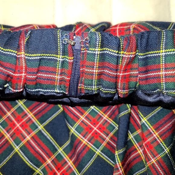 Modcloth Blue and Red Midi A-line Skirt - Picture 5 of 12